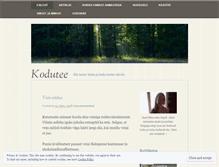 Tablet Screenshot of looduskodu.wordpress.com