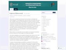 Tablet Screenshot of formacaoead.wordpress.com