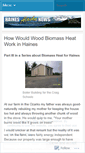 Mobile Screenshot of hainesnews.wordpress.com