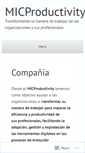 Mobile Screenshot of micproductivity.wordpress.com