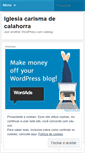 Mobile Screenshot of iglesiacarismadecalahorra.wordpress.com