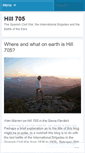Mobile Screenshot of hill705.wordpress.com