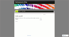 Desktop Screenshot of dalmasesca.wordpress.com