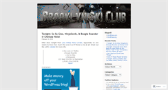 Desktop Screenshot of brooklynskiclub.wordpress.com