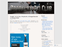 Tablet Screenshot of brooklynskiclub.wordpress.com