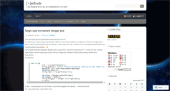 Desktop Screenshot of akfcode.wordpress.com