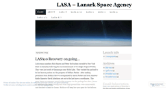 Desktop Screenshot of lanarkspace.wordpress.com