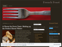 Tablet Screenshot of frenchfeast.wordpress.com