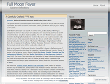 Tablet Screenshot of fullmoonfever.wordpress.com