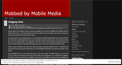 Desktop Screenshot of mobbedbymedia.wordpress.com