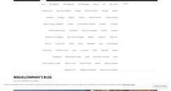 Desktop Screenshot of miguelcompany.wordpress.com