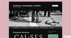 Desktop Screenshot of causesphoto.wordpress.com