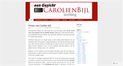 Desktop Screenshot of carolienbijl.wordpress.com