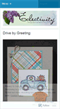 Mobile Screenshot of eclectivity.wordpress.com