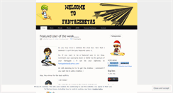 Desktop Screenshot of fantagebetas.wordpress.com