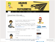 Tablet Screenshot of fantagebetas.wordpress.com