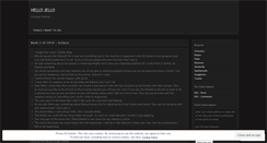 Desktop Screenshot of hellojellogoodbyepudding.wordpress.com