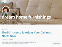 Tablet Screenshot of dreamhomefurnishings.wordpress.com