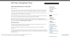 Desktop Screenshot of oldtowners.wordpress.com