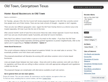 Tablet Screenshot of oldtowners.wordpress.com