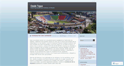 Desktop Screenshot of desdetegus.wordpress.com