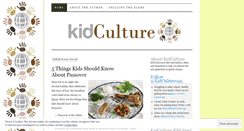 Desktop Screenshot of kidculture.wordpress.com