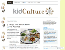 Tablet Screenshot of kidculture.wordpress.com