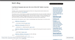 Desktop Screenshot of nickeardley.wordpress.com