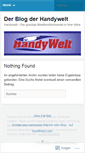 Mobile Screenshot of handywelten.wordpress.com