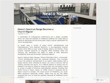 Tablet Screenshot of neaconews.wordpress.com