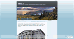 Desktop Screenshot of impact59.wordpress.com