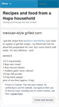Mobile Screenshot of hapafood.wordpress.com