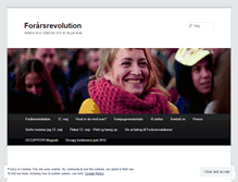 Tablet Screenshot of foraarsrevolution.wordpress.com