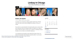 Desktop Screenshot of lindsayinchicago.wordpress.com