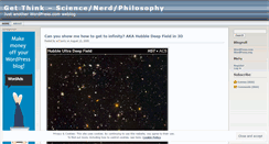 Desktop Screenshot of getthink.wordpress.com