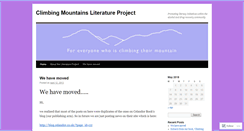Desktop Screenshot of climbingmountainsproject.wordpress.com