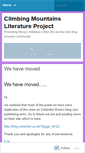 Mobile Screenshot of climbingmountainsproject.wordpress.com
