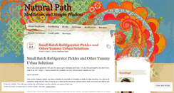 Desktop Screenshot of naturalpathweb.wordpress.com