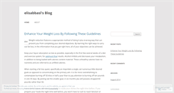 Desktop Screenshot of elisabbasl.wordpress.com