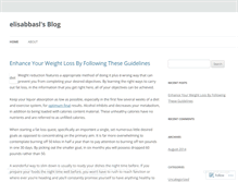 Tablet Screenshot of elisabbasl.wordpress.com