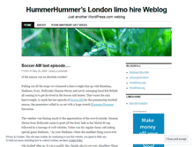 Tablet Screenshot of hummerhummer.wordpress.com