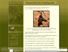 Tablet Screenshot of francino.wordpress.com