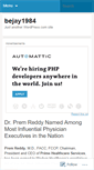 Mobile Screenshot of bejay1984.wordpress.com