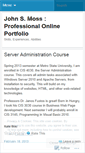 Mobile Screenshot of johnsmoss.wordpress.com