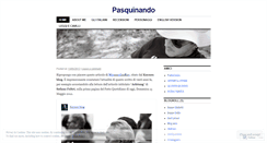 Desktop Screenshot of pasquinando.wordpress.com