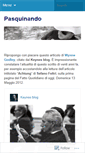 Mobile Screenshot of pasquinando.wordpress.com