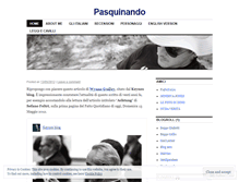 Tablet Screenshot of pasquinando.wordpress.com