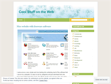 Tablet Screenshot of findcoolstuff.wordpress.com