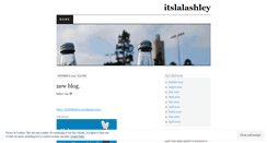 Desktop Screenshot of itslalashley.wordpress.com