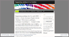 Desktop Screenshot of happeningjuridique.wordpress.com